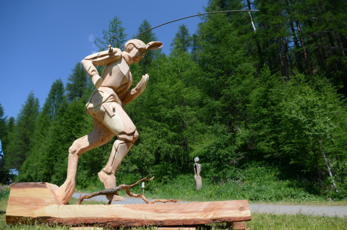 Arte tra i sentieri e le vie di Livigno