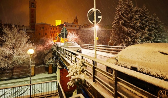 E’ iniziata la stagione invernale, in Oltrepò Pavese è arrivata la neve