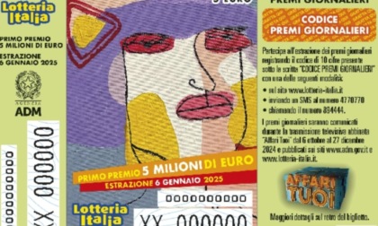 Lotteria Italia 2025, cinque biglietti vincenti anche in provincia di Pavia