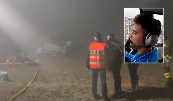 Elicottero precipitato, chi era Leonardo Italiani il pilota pavese deceduto insieme a Lorenzo Rovagnati