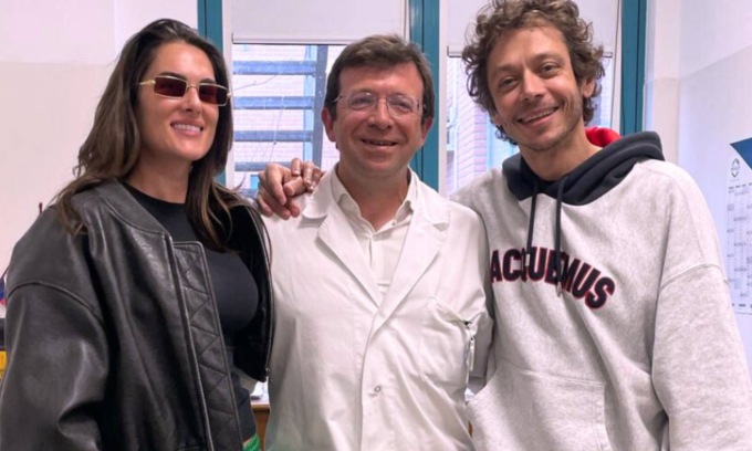 Check-up completo (di prevenzione) per Valentino Rossi alla Maugeri di Pavia