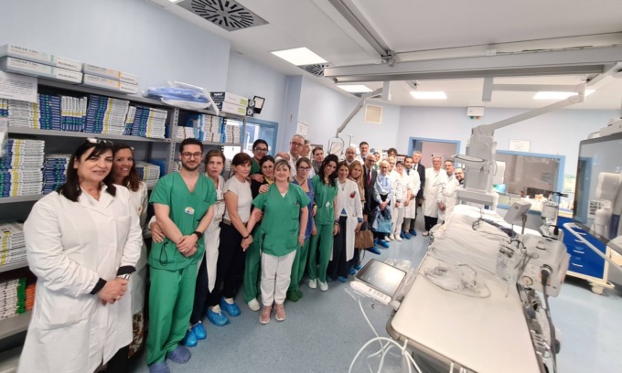 Il San Matteo potenzia la cardiologia con una nuova sala di emodinamica intitolata al dottor Luigi Angoli