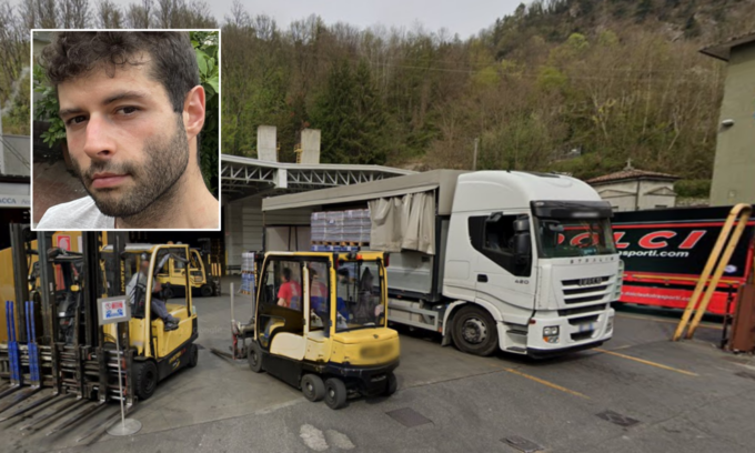 Travolto da un camion, motociclista pavese 34enne muore in Val Seriana