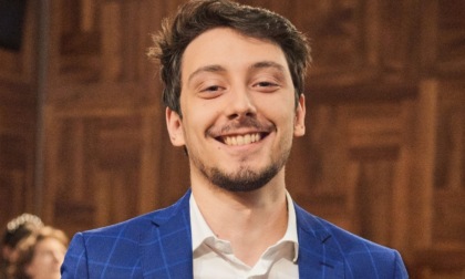 Alberto Biscaldi ottiene la Civica Benemerenza conferitagli dal Comune di Tromello