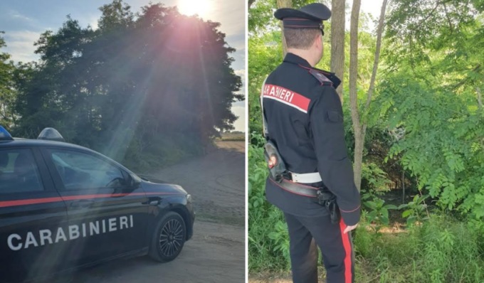 Blitz antidroga nelle campagne tra Gambolò e Mortara: pusher tenta (inutilmente) la fuga