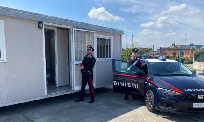 Ritrovato in un autodromo del Pavese un container rubato a marzo