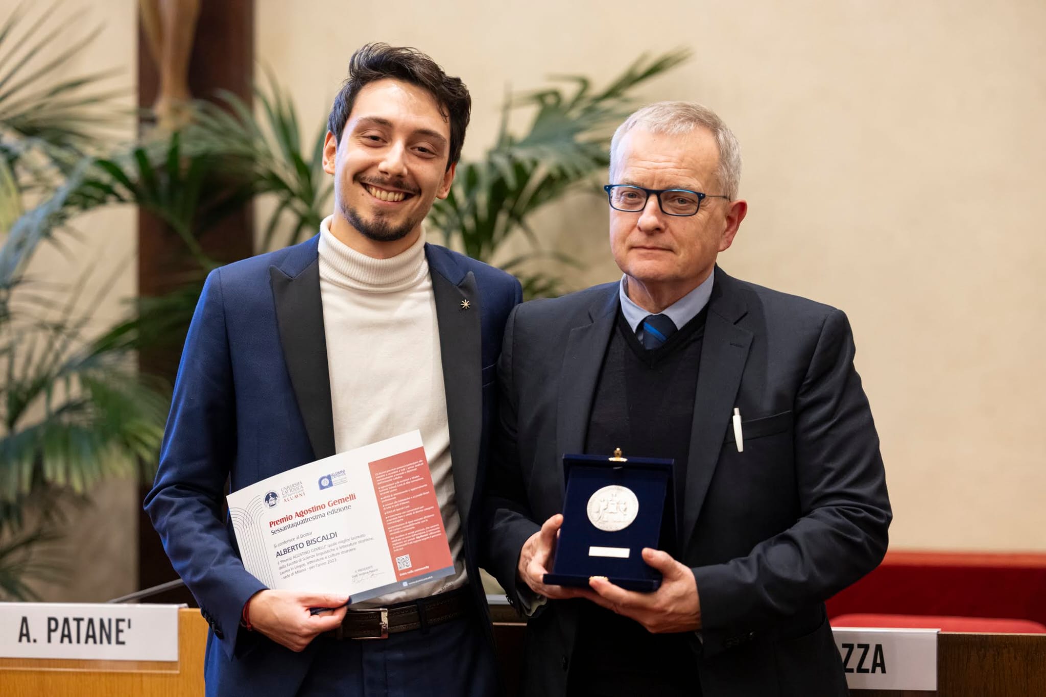 PREMIO AGOSTINO GEMELLI