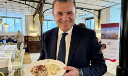 Il Carnaroli compie 80 anni: ultima tappa del tour "Sosta&Gusta" nel ristorante del Senato della Repubblica