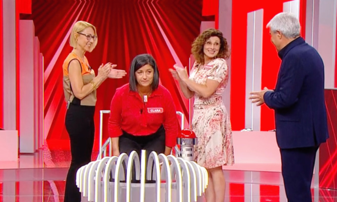 Da Pavia al quiz di Rai 1 “Reazione a catena”: ottima partita per tre amiche