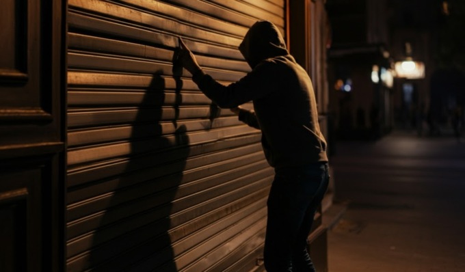 Colpo notturno al bar, forza una finestra e ruba 100 euro di fondo cassa: ma viene incastrato dalle telecamere