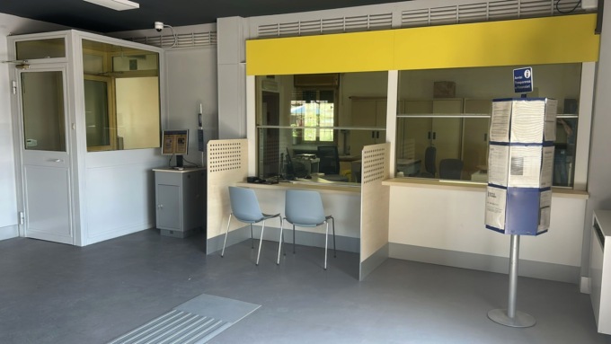 Un ufficio postale da poco rinnovato