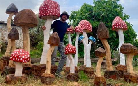 Mushroom Forest: la magia dei funghi invade l’Orto Botanico di Pavia