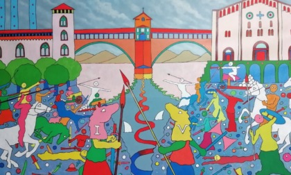“Lapalisse – 31×1525”: al Broletto l’arte contemporanea racconta la Battaglia di Pavia