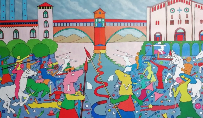 “Lapalisse – 31×1525”: al Broletto l’arte contemporanea racconta la Battaglia di Pavia