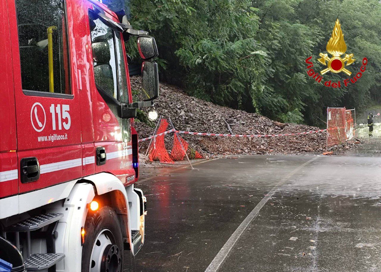Vigili del Fuoco di Pavia in campo per l’emergenza maltempo in Lombardia