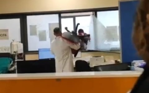 Scarcerato il 35enne che ha devastato il pronto soccorso di Vigevano, Salvini: “Espulsione!”