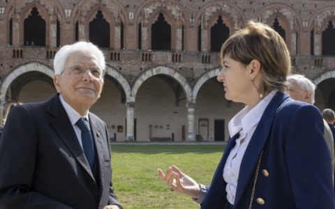 Il Presidente Mattarella a Pavia visita il CNAO e la mostra sugli arazzi della Battaglia di Pavia: “Patrimonio da valorizzare”
