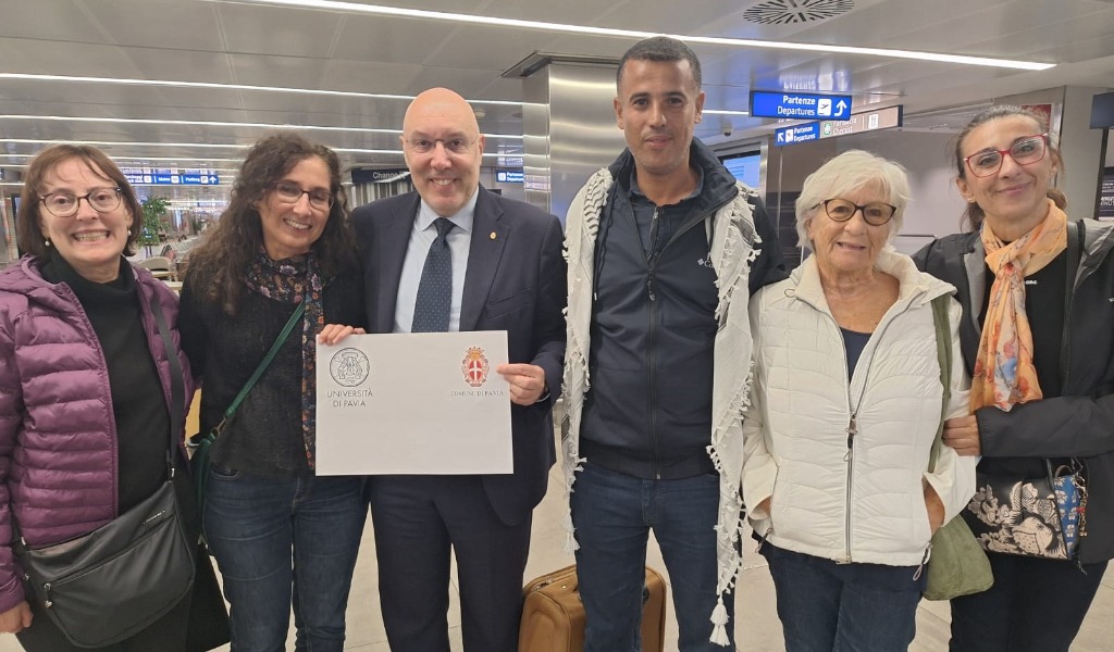 Pavia apre le porte a un ricercatore palestinese proveniente da Gaza