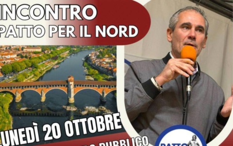 Paolo Grimoldi presenta a Pavia il nuovo movimento federalista “Patto per il Nord”