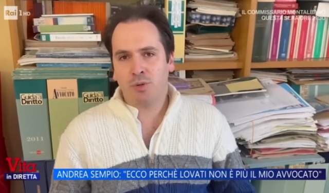 Garlasco, Andrea Sempio parla in TV dopo la revoca del mandato all’avvocato Lovati: “Idee diverse sulla difesa”