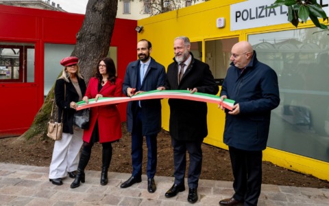 Inaugurati tre nuovi presidi fissi: più sicurezza in stazione a Pavia
