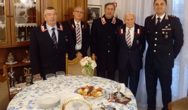 Auguri al Brigadiere Angelo Orlandi: omaggio al socio più longevo dell’ANC di Broni–Stradella