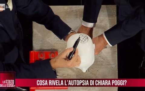 Garlasco, in tv da Giletti il plastico del cranio di Chiara Poggi e la ricostruzione dei colpi