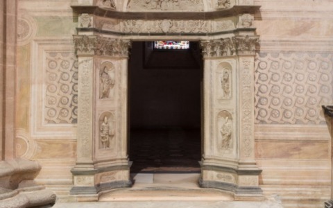 Al via il restauro del Portale delle Duchesse all’interno della Certosa di Pavia