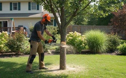 A Voghera per tagliare un albero nel proprio giardino bisognerà chiedere il permesso