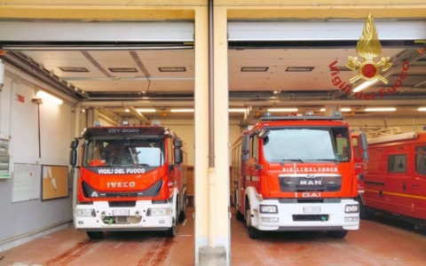 Vigili del Fuoco operativi in tutta Italia (e a Pavia) anche il giorno di Natale