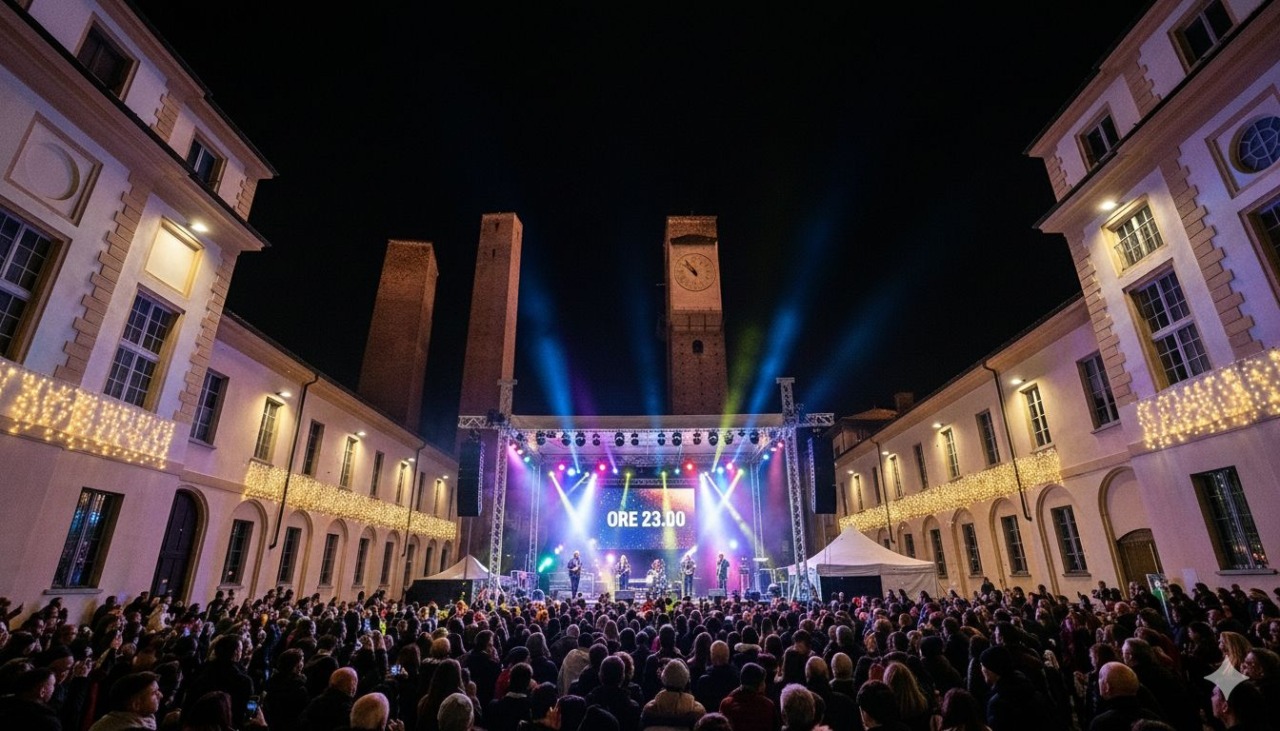 Capodanno 2026 a Pavia: musica, energia e divertimento nel Cortile Teresiano