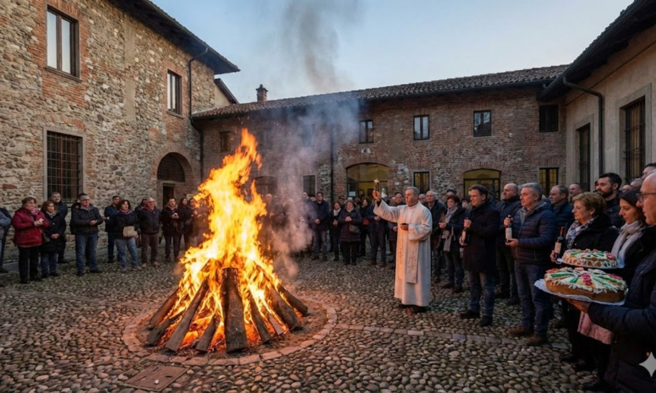 Regione Lombardia sdogana i Falò di Sant’Antonio (anche nel Pavese): “Equilibrio tra tutela dell’aria e salvaguardia del patrimonio culturale”