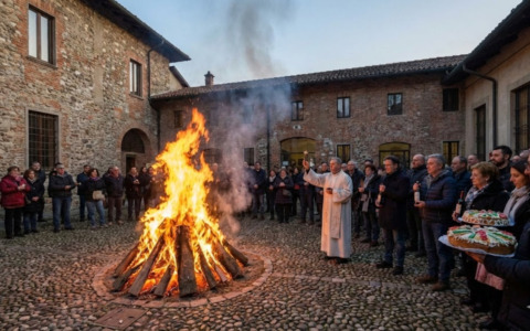 Regione Lombardia sdogana i Falò di Sant’Antonio (anche nel Pavese): “Equilibrio tra tutela dell’aria e salvaguardia del patrimonio culturale”