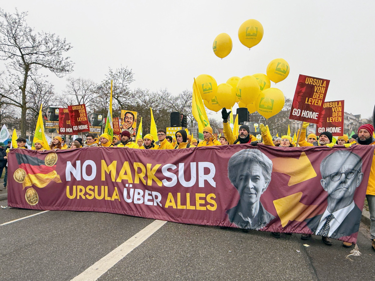 Anche agricoltori pavesi in piazza a Strasburgo per chiedere regole e controlli sulle importazioni
