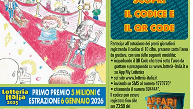 Lotteria Italia, tutti i biglietti vincenti: un premio da 50mila euro finisce anche a Vigevano