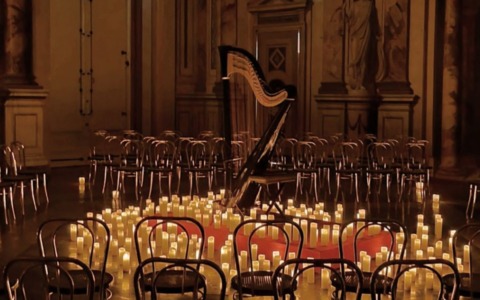 Concerto d’arpa a lume di candela presso il Castello di Belgioioso