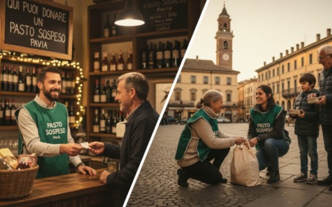 Pavia adotta il “Pasto Sospeso”: solidarietà a tavola per chi è in difficoltà