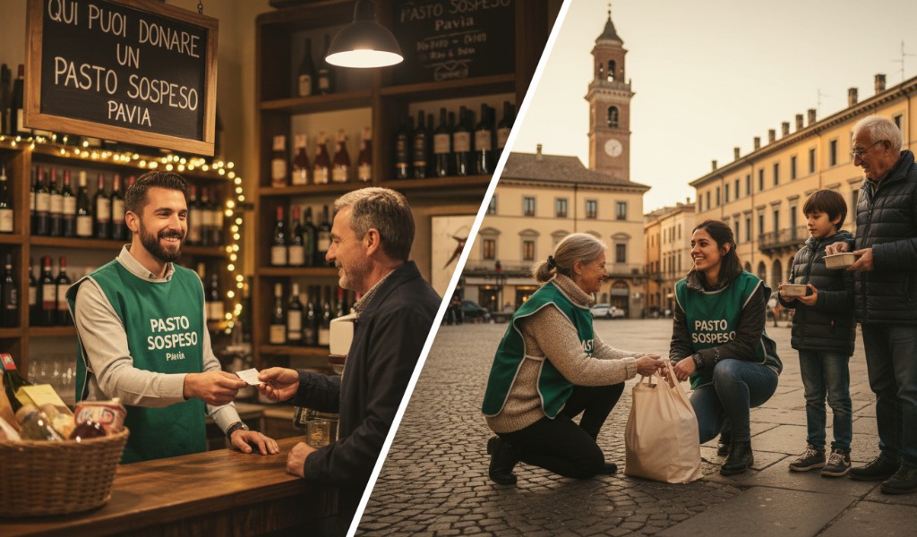 Pavia adotta il “Pasto Sospeso”: solidarietà a tavola per chi è in difficoltà