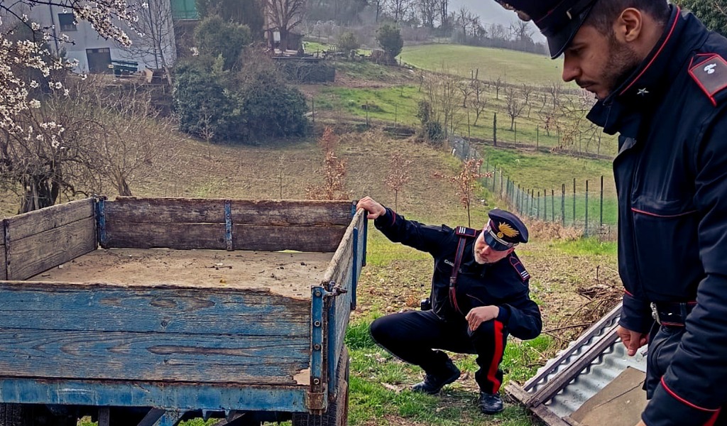 Furto di attrezzature agricole per 4mila euro, responsabile individuato e denunciato