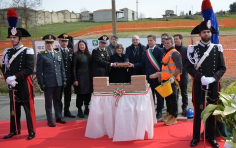 A Zavattarello posata la prima pietra della nuova Caserma dei Carabinieri