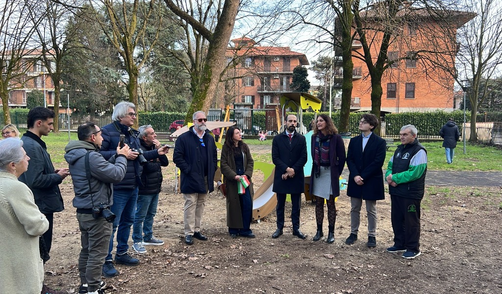 Un nuovo cuore verde a Pavia: inaugurato il Parco di via Nepote con palestra all’aperto per bambini