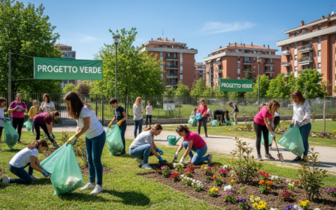 “Progetto Verde”: un’iniziativa di rigenerazione ambientale e sociale al Rione Scala di Pavia