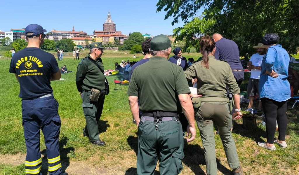 Controlli delle spiagge lungo il fiume Ticino: nel weekend poche multe e nessun rifiuto abbandonato