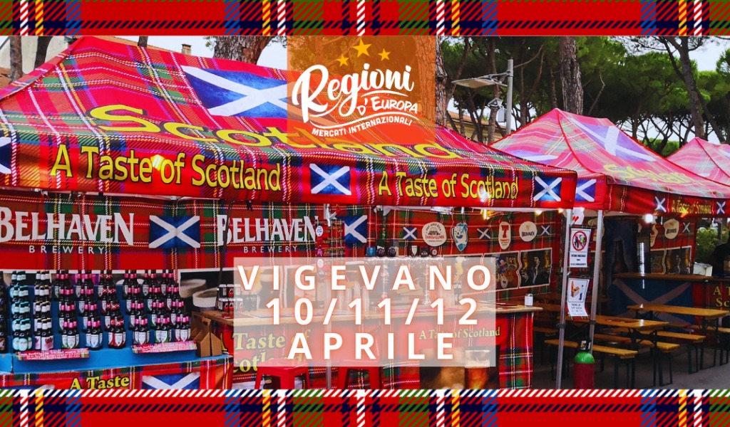 Scozia e Regioni d’Europa: a Vigevano un weekend di cultura, sapori e artigianato