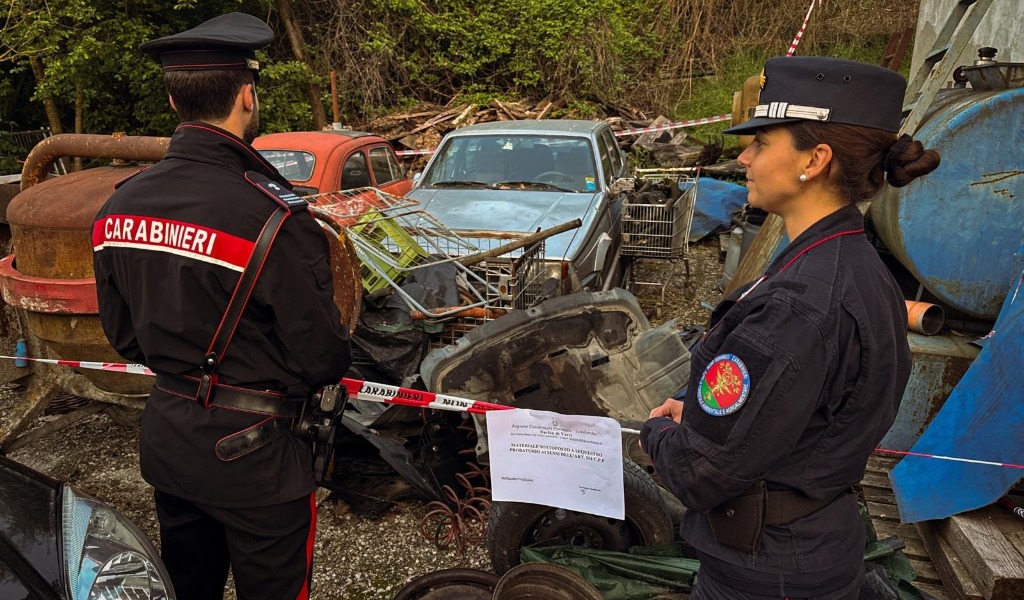 Blitz dei Carabinieri: scoperta officina abusiva tra le colline dell’Oltrepò Pavese