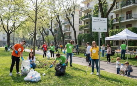La rivoluzione parte dai residenti: una giornata per pulire il quartiere Rione Scala di Pavia