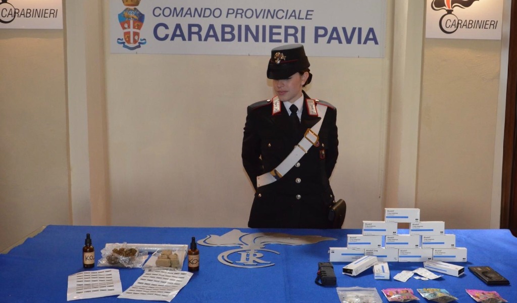Due giovani in stato di agitazione aggrediscono i Carabinieri: in casa droga e farmaci proibiti