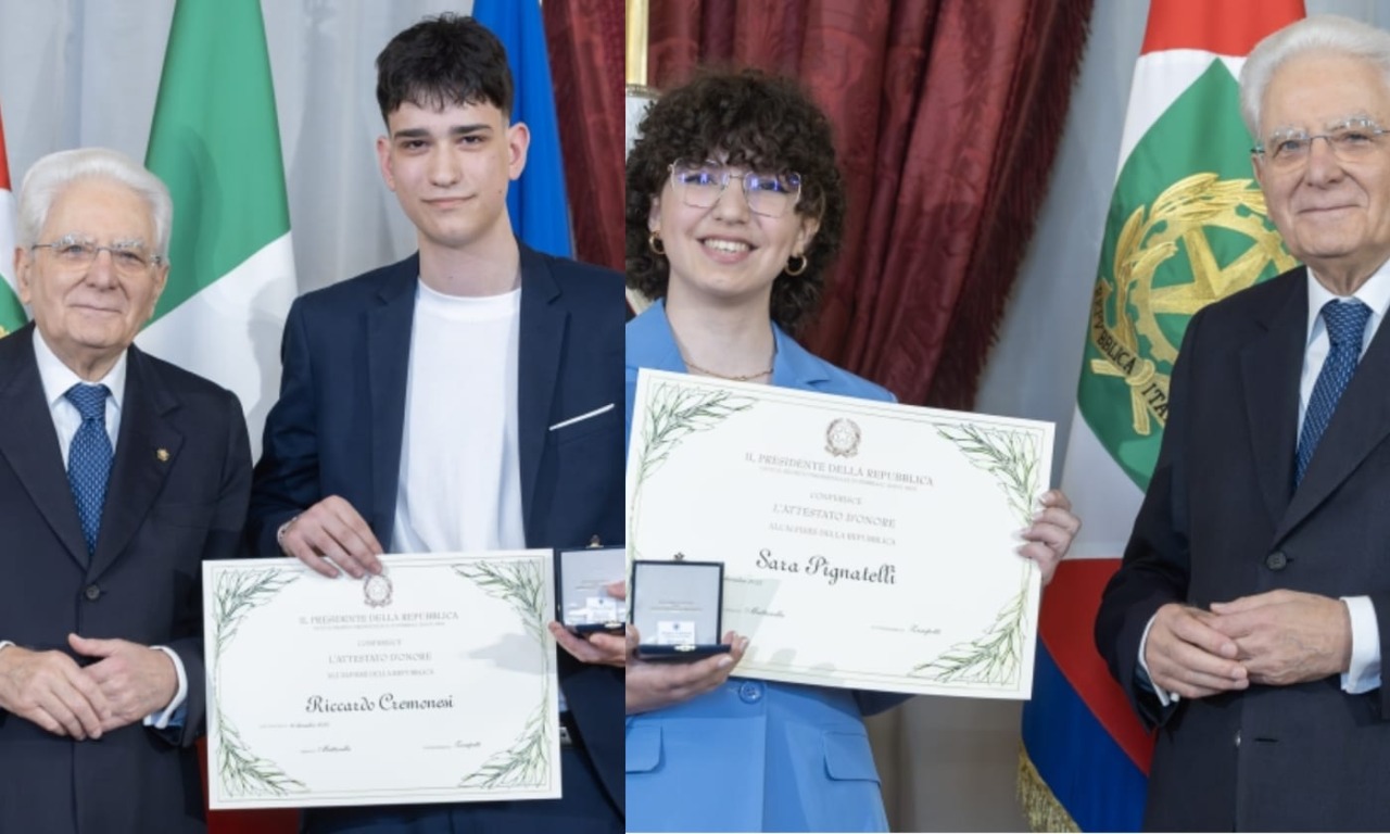 Alfieri della Repubblica: Mattarella premia il coraggio e la determinazione di due giovani pavesi