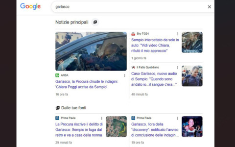 Novità: aggiungi Prima Pavia fra le tue “Fonti preferite” in Google