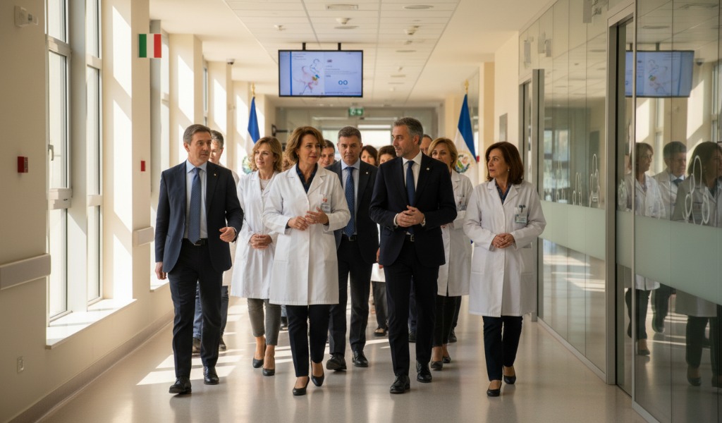 Pavia accoglie delegazione di El Salvador in missione per la salute materno-infantile